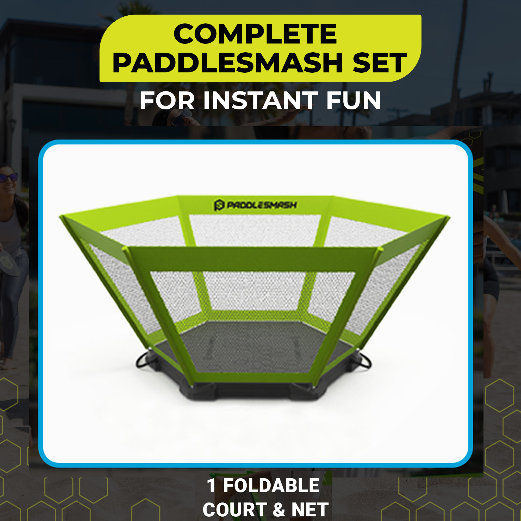 PaddleSmash Lite (no paddles or balls included) Refurbished - Final Sale